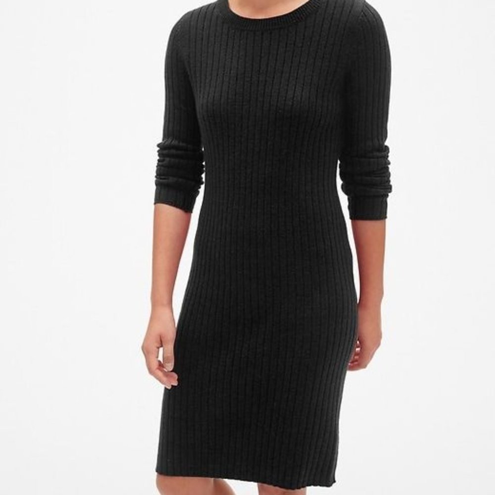 Gap Black Sweater Dress